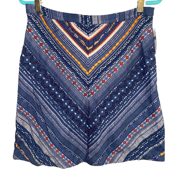 Anthropologie Dresses & Skirts - Anthropologie Maeve embroidered short skirt NWT gorgeous boho style, size 12